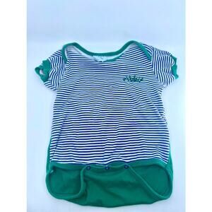 Vintage Baby Inc Frog Ribbix Romper 24 months Infant